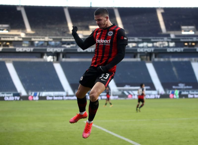 Andre Silva has been in fine form for Frankfurt