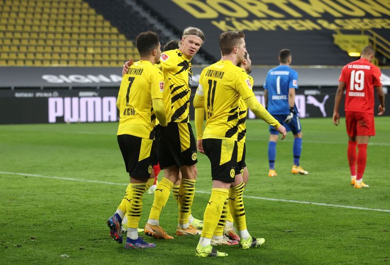 Erling Haaland and Jadon Sancho have been in good form for Borussia Dortmund