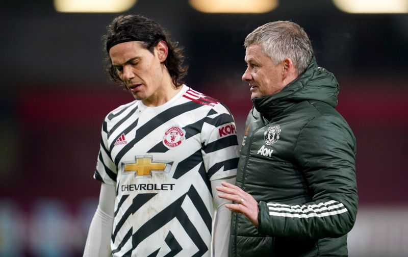 Solskjaer&nbsp;reveals Cavani can impact Manchester United like Tom Brady did Tampa Bay Buccaneers