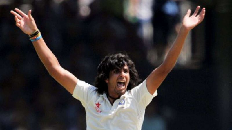 Ishant Sharma in the 2014 Lord's Test