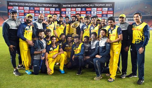 Syed Mushtaq Ali Trophy 2021-22 [P/C: BCCI/Twitter]