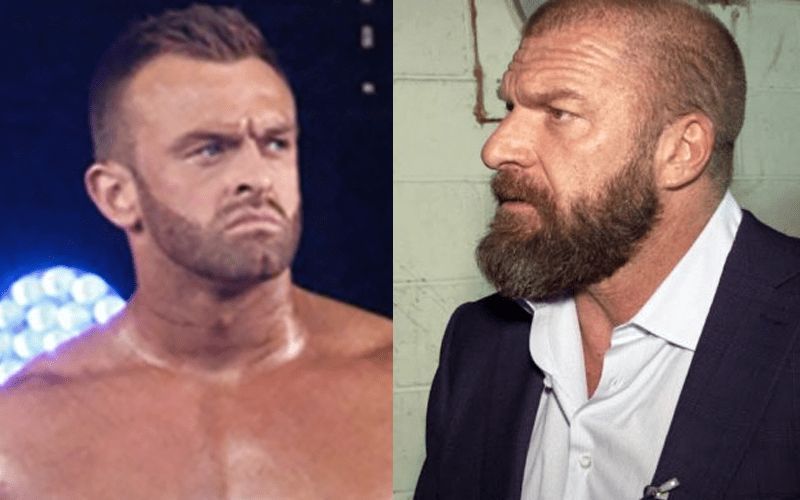 Nick Aldis and Triple H