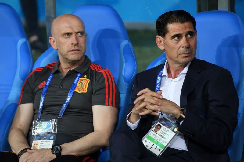 Hierro didn&#039;t expect to be his country&#039;s manager during the 2018 World Cup