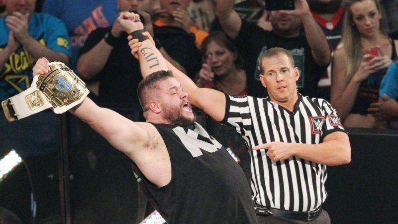 Owens needed only four months to capture his first title on the main roster