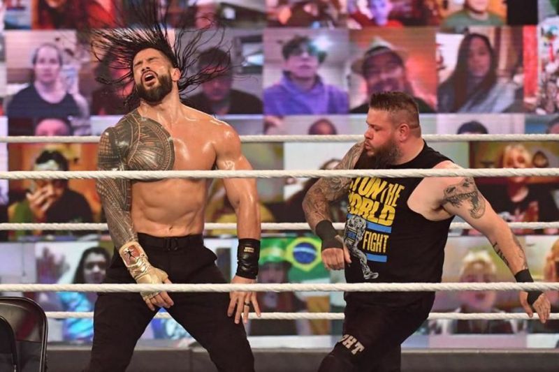 रोमन रेंस vs केविन ओवेंस Royal Rumble 2021