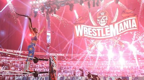 Bianca Belair won the Royal Rumble from the number 3 spot