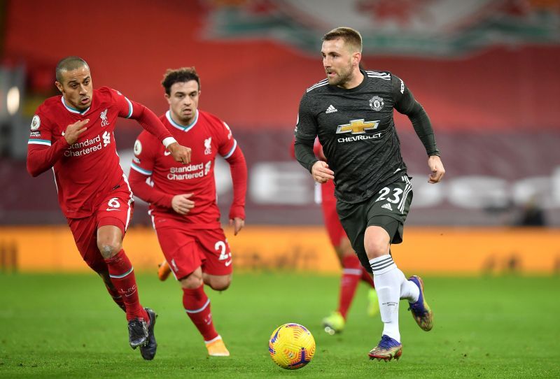 Manchester United defender Luke Shaw