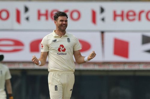 James Anderson is on fire in Chennai.