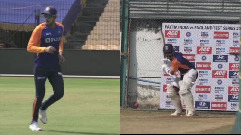 Team India worked hard in the nets before the second Test match