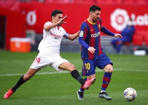 Sevilla FC vs FC Barcelona - La Liga Santander