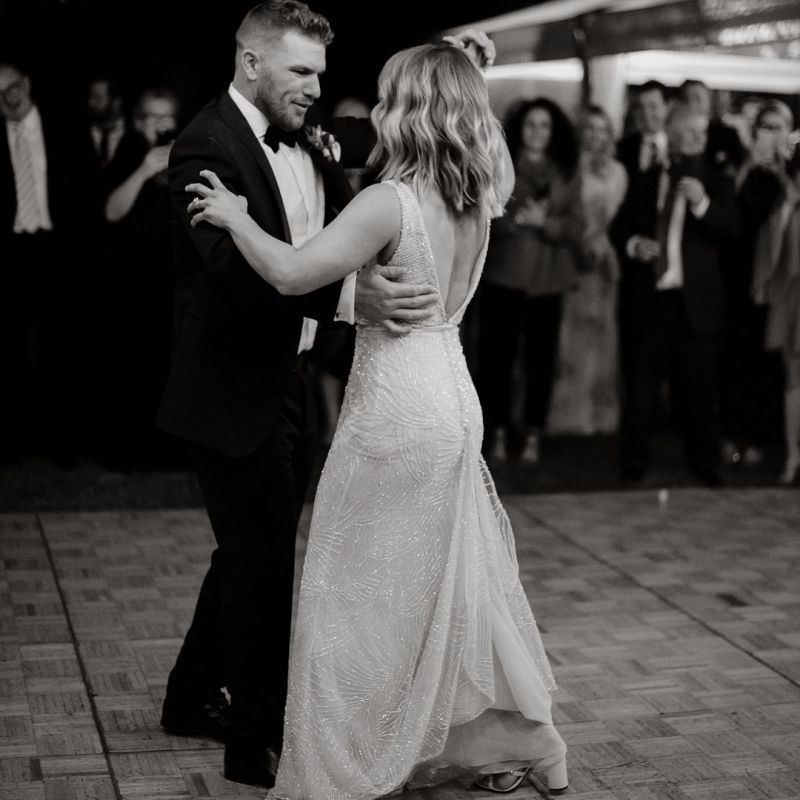 Aaron Finch wedding photos