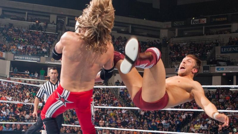 Daniel Bryan and Edge in WWE