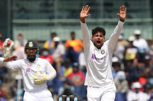 Kuldeep Yadav got Ben Foakes' wicket on Day 4