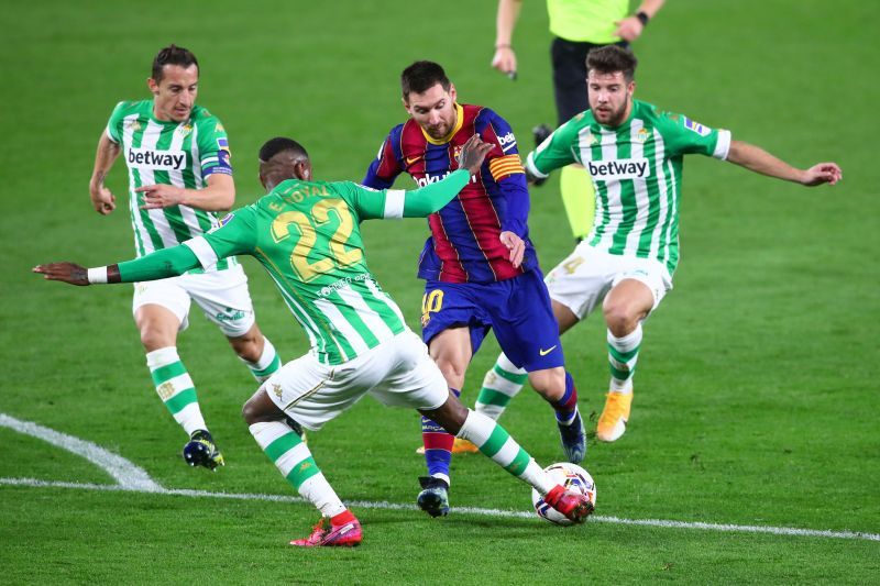 Real Betis lost at home to Barcelona