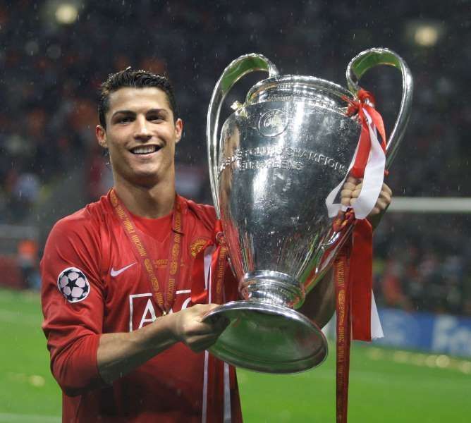 Cristiano Ronaldo's heroics with Manchester United won him his first Ballon d'Or award.