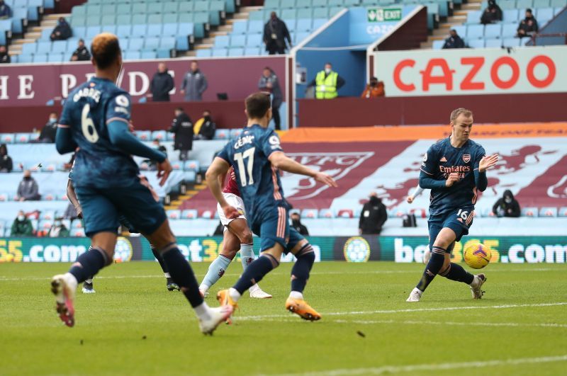 Arsenal's poor defending caused Aston Villa's goal.