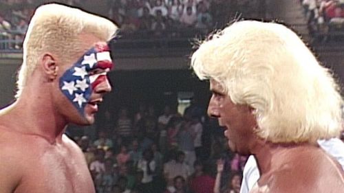 Sting defeated Ric Flair