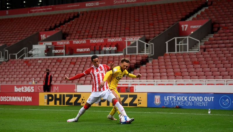 Stoke City face Barnsley in EFL Championship action