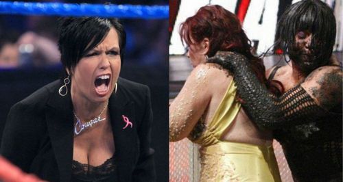 Vickie Guerrero; Vickie Guerrero and Santina Marella