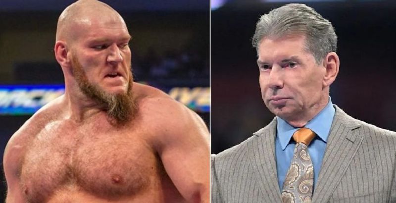 Lars Sullivan and Vince McMahon