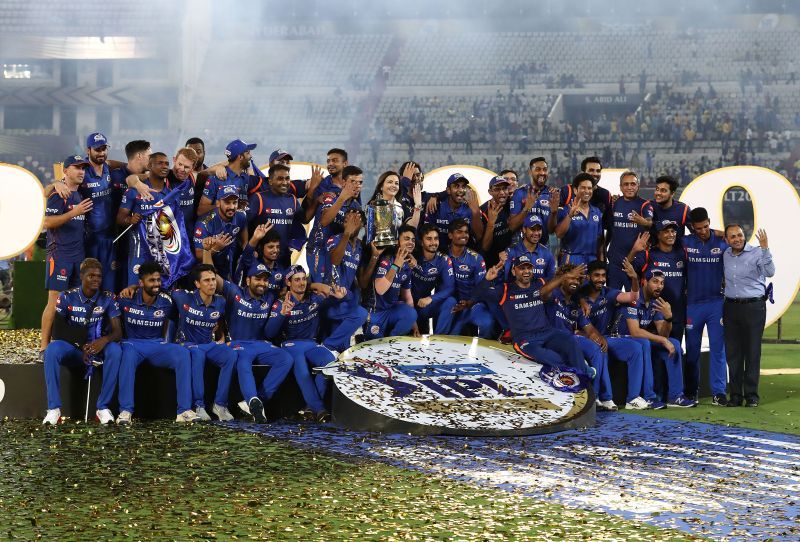 Mumbai Indians have won the IPL five times.
