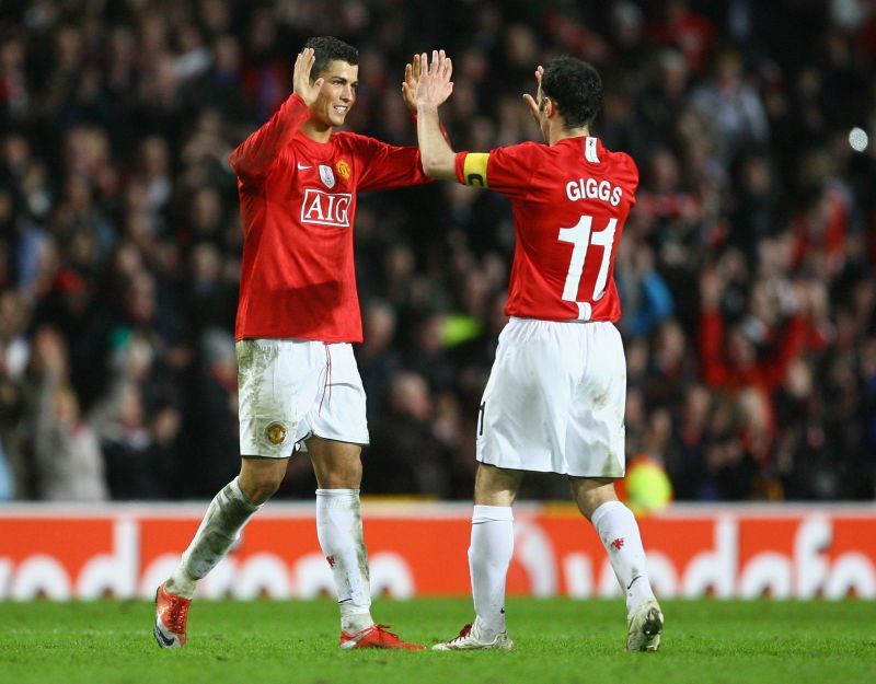 Cristiano Ronaldo and Ryan Giggs