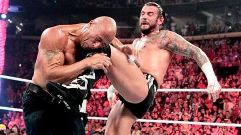 The Rock and CM Punk