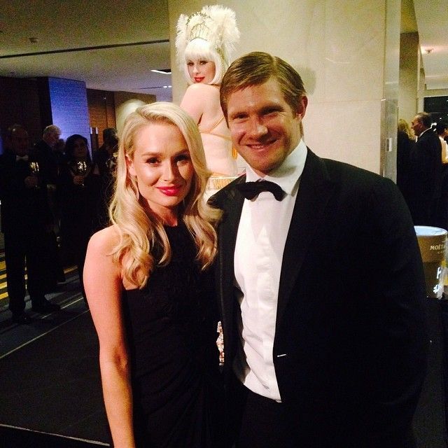 Shane Watson and his Wife