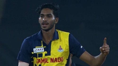 M Siddharth was the Man of the Final in Tamil Nadu's victorious Syed Mushtaq Ali Trophy campaign