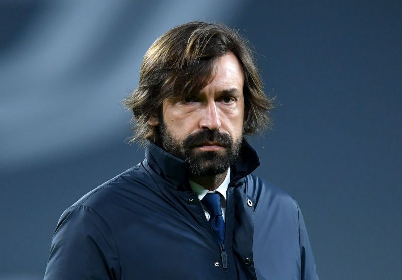 Juventus manager Andrea Pirlo