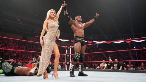 Lana and Bobby Lashley on WWE RAW