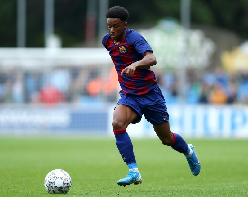 Barcelona B left-back Alejandro Balde could be promoted to the first team soon
