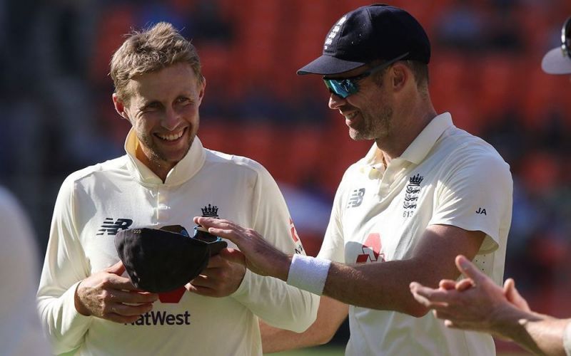 Joe Root and James Anderson