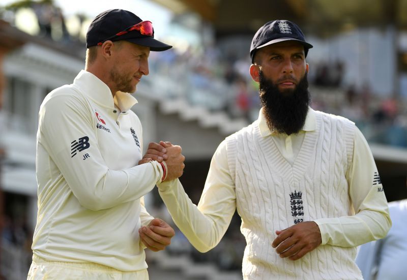 Joe Root (L ) & Moeen Ali (R)