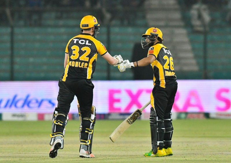 Peshawar Zalmi won three of their five matches in the first phase of PSL 2021