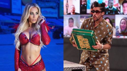 Carmella has a question for Bad Bunny