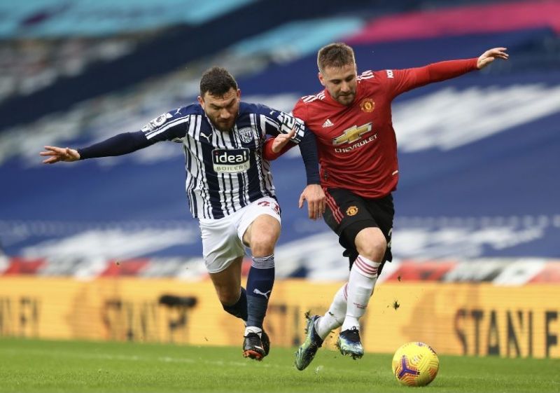 Manchester United were held to a 1-1 draw by West Brom