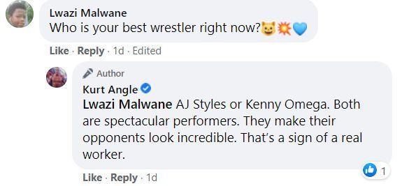 AJ Styles and Kenny Omega are certainly two of the best performers in the ring