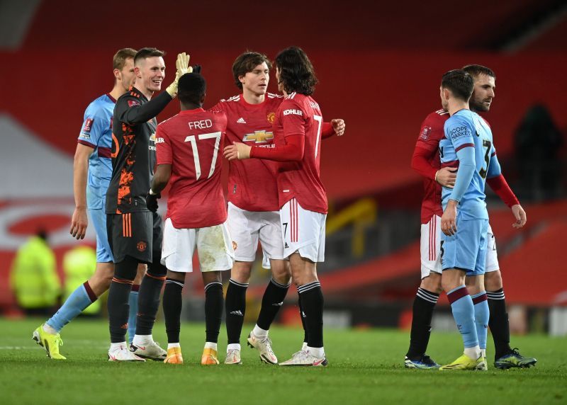 Manchester United progressed to the FA Cup quarter-finals with a 1-0 win over West Ham.