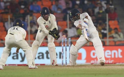 Virat Kohli's century drought extended at the Narendra Modi Stadium on Wednesday. (Image Courtesy: BCCI)