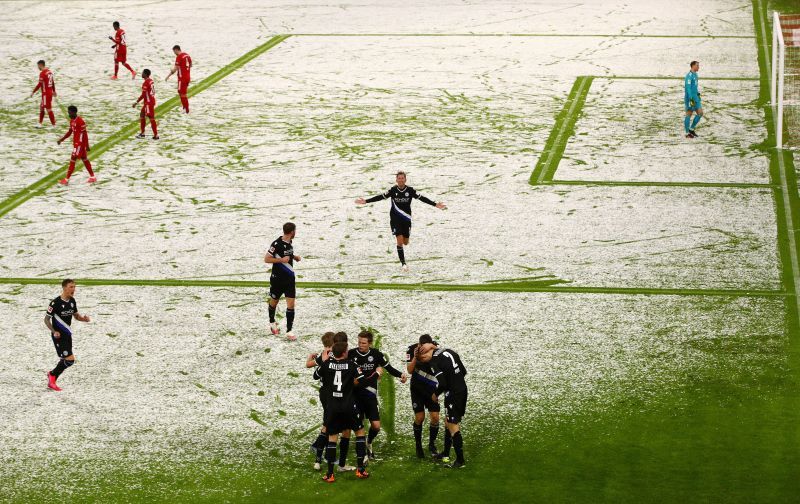 Arminia Bielefeld put Bayern Munich on the backfoot several times