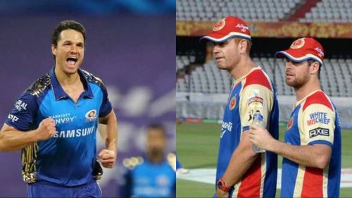 Australian stars Nathan Coulter-Nile and Daniel Christian returned to their former IPL teams