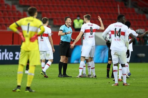 Stuttgart were beaten 5-2 by Bayer Leverkusen last week