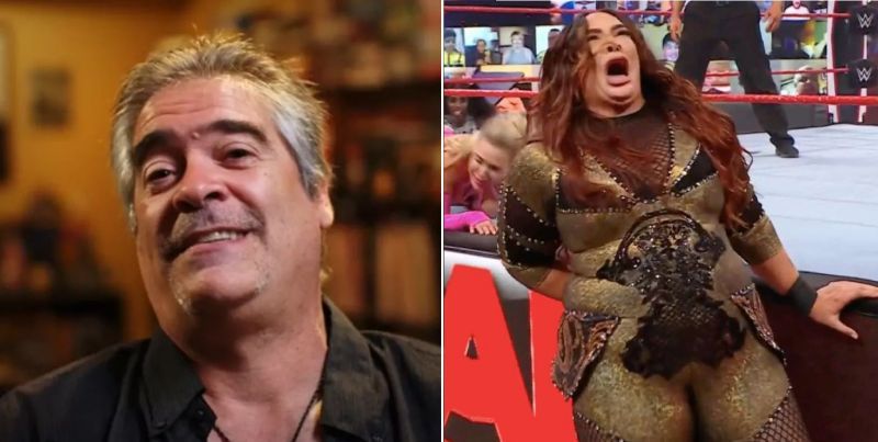 Vince Russo and Nia Jax