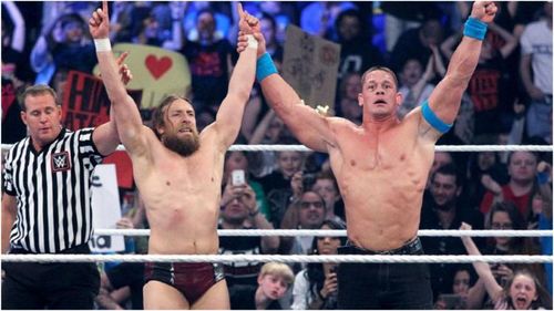 Daniel Bryan and John Cena