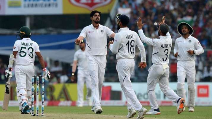 Ishant Sharma picked up nine wickets in the 2019 Day/Night Test in Kolkata.