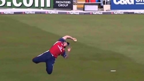 Paul Collingwood's stunning catch against Australia in 2005