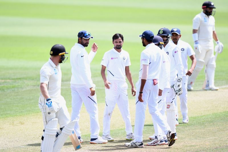 Shahbaz Nadeem is playing just his second Test.