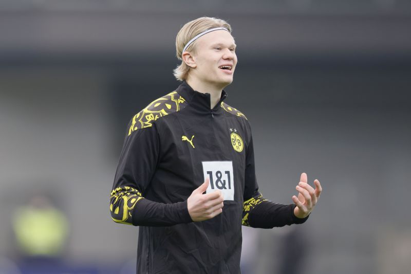 Erling Haaland has been rumoured with a move to the Premier League in the summer.