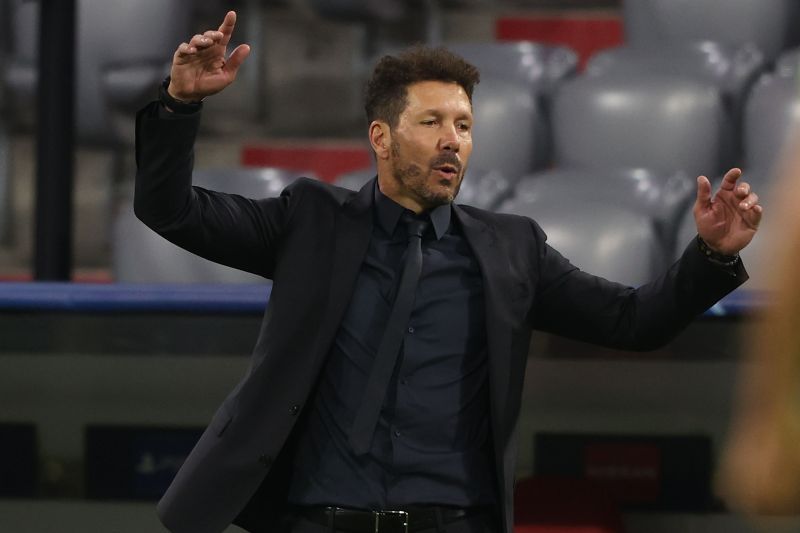 Atletico Madrid manager Diego Simeone